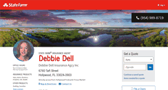 Desktop Screenshot of debbiedell.com